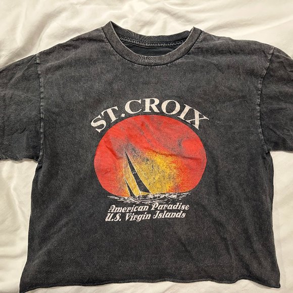 St.Croix Cropped Tee - Picture 1 of 4